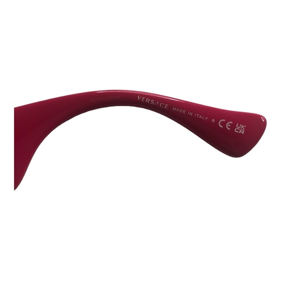 Versace Authentic Women’s Fuchsia Pink Sunglasses with Grey Lenses. Brand New! - Picture 8 of 10
